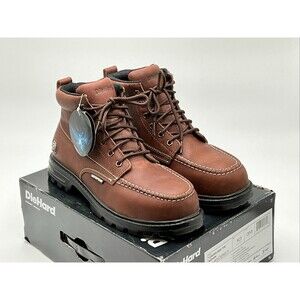 DieHard Tundra DH60861 Men 10 Brown Leather Composite Moc Toe Work Boots Ebay522